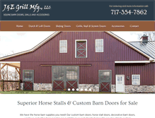 Tablet Screenshot of horsebarnsupplies.com